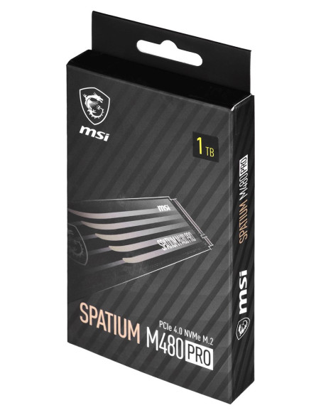 Dysk Ssd Msi Spatium M480 Pro 1Tb Pcie 4.0 Nvme M.2 2280