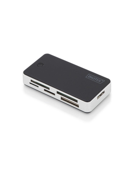 Czytnik Kart 5-Portowy Usb 3.0 Superspeed(All-In-One) Czarno-Srebrny