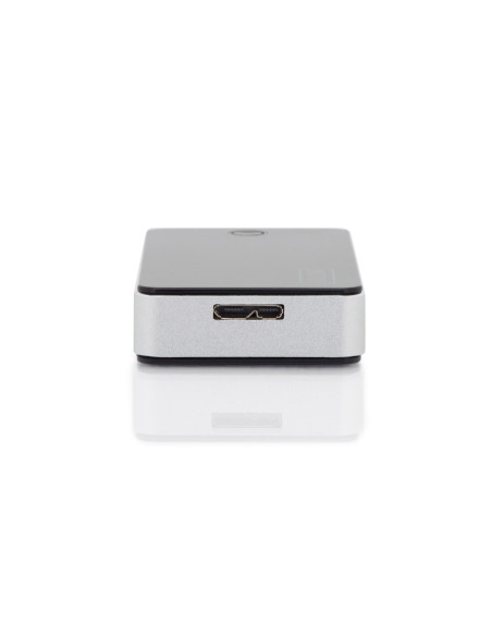 Czytnik Kart 5-Portowy Usb 3.0 Superspeed(All-In-One) Czarno-Srebrny