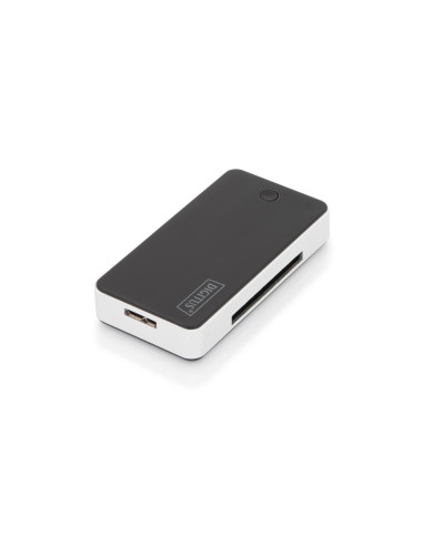 Czytnik Kart 5-Portowy Usb 3.0 Superspeed(All-In-One) Czarno-Srebrny