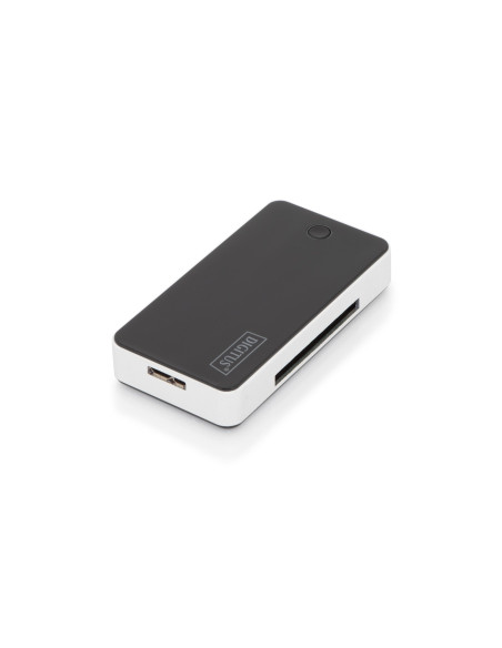Czytnik Kart 5-Portowy Usb 3.0 Superspeed(All-In-One) Czarno-Srebrny