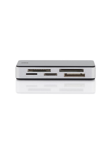 Czytnik Kart 5-Portowy Usb 3.0 Superspeed(All-In-One) Czarno-Srebrny