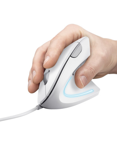 Mysz Trust Verto Ergo Vertical Ergonomic White