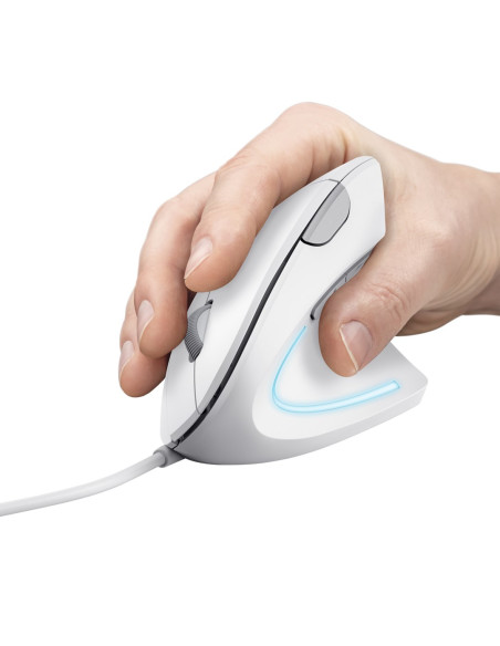Mysz Trust Verto Ergo Vertical Ergonomic White