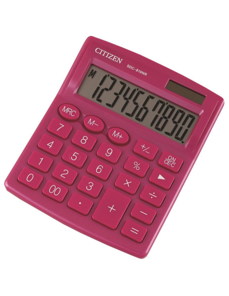 Citizen Kalkulator Biurowy Sdc-810Nrpke, 10-Cyfrowy, 127X105Mm, Różowy