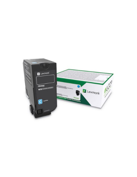 Lexmark Toner 74C2Hce Cyan