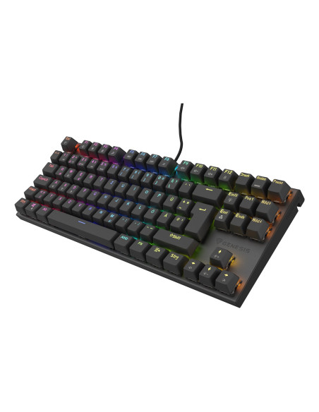 Genesis Thor 303 Tkl Klawiatura Gaming Usb Qwertz Niemiecki Czarny