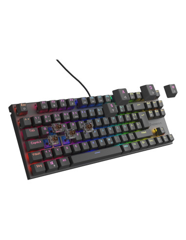 Genesis Thor 303 Tkl Klawiatura Gaming Usb Qwertz Niemiecki Czarny
