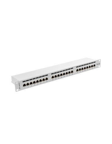Patch Panel Lanberg Pps5-1024-S (1U  19"  Kat. 5E  Ftp  24Xrj-45)