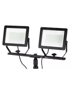 Reflektor Podwójny 2X100W Smd Led 2 X 8500Lm Na Statywie 1.8M 2
