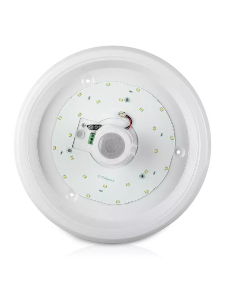 Plafon Led V-Tac Samsung Chip 12W Czujnik Ruchu Vt-13 Sku21808 4000K 900Lm 3 Lata Gwarancji