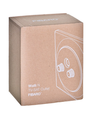 Gniazdko Walli N Tv-Sat Outlet Fibaro Walli Fgwtfeu-021