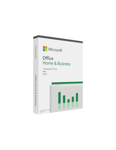 Microsoft® Office Home And Business 2024 Polish Eurozone 1 License Medialess