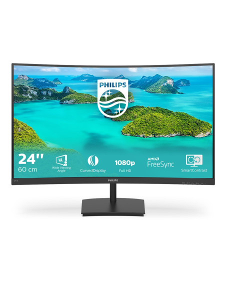 Monitor Philips Led 23,6" 241E1Sca/00