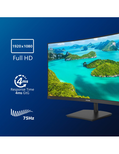 Monitor Philips Led 23,6" 241E1Sca/00