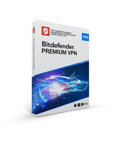 Bitdefender Premium Vpn Esd 5 Stan/12M