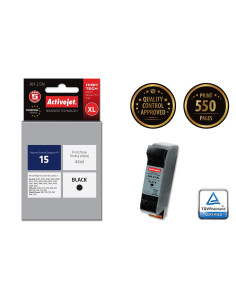 Activejet Ah-15N Tusz (Zamiennik Hp 15 C6615N  Supreme  44 Ml  Czarny) 2