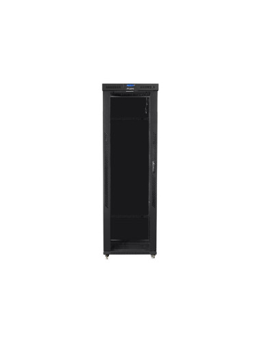 Lanberg Szafa Stojąca Rack 19" 47U 800X1000 Drzwi Szklane Lcd Czarna Ff01-8047-12Bl (Flat Pack)
