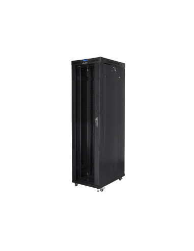 Lanberg Szafa Stojąca Rack 19" 47U 800X1000 Drzwi Szklane Lcd Czarna Ff01-8047-12Bl (Flat Pack)