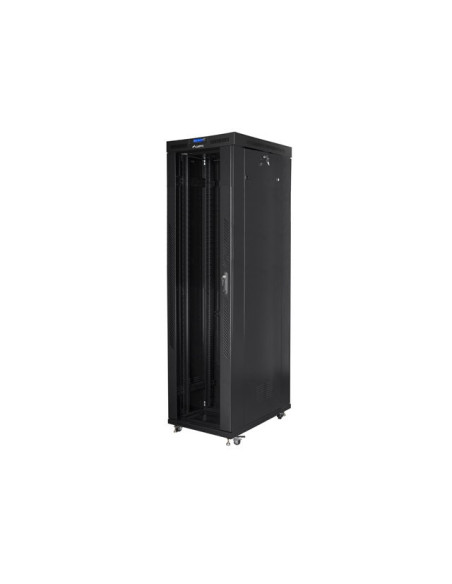 Lanberg Szafa Stojąca Rack 19" 47U 800X1000 Drzwi Szklane Lcd Czarna Ff01-8047-12Bl (Flat Pack)