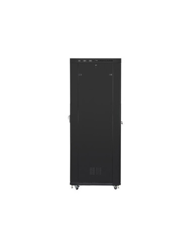 Lanberg Szafa Stojąca Rack 19" 47U 800X1000 Drzwi Szklane Lcd Czarna Ff01-8047-12Bl (Flat Pack)