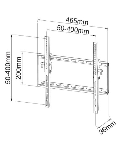 Techly Uchwyt Ścienny Tv Led/Lcd 23-55 Cali 45Kg U