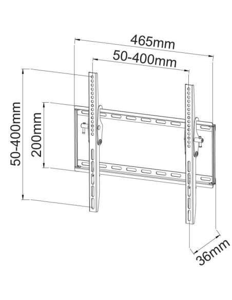 Techly Uchwyt Ścienny Tv Led/Lcd 23-55 Cali 45Kg U