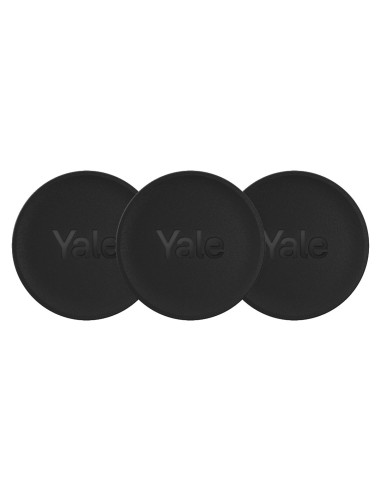 Yale Dot 3-Pack (Black) Nfc Tag