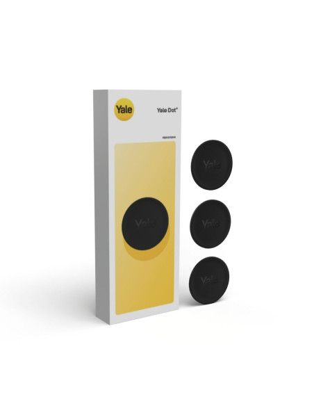 Yale Dot 3-Pack (Black) Nfc Tag
