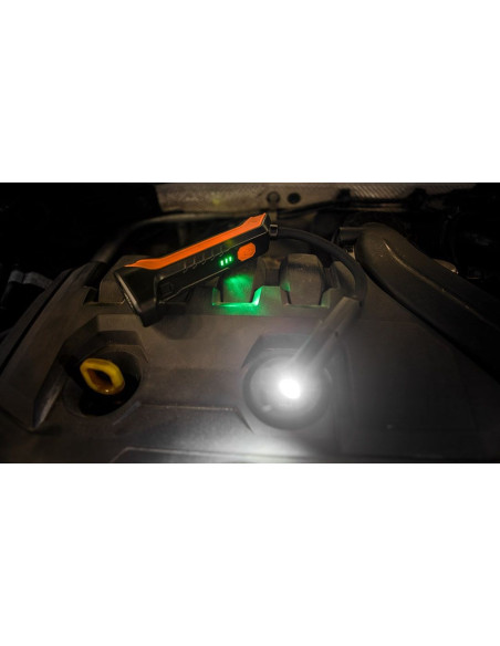 Lampa Warsztatowa Akumulatorowa 400 Lm Cob + Latarka
