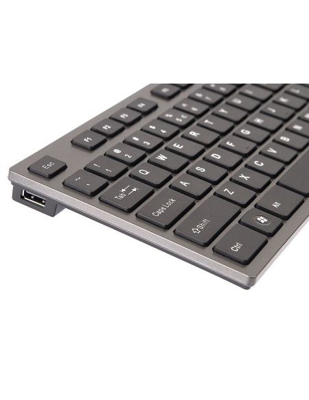 Klawiatura Membranowa A4 Tech Kv-300H A4Tkla39976 (Usb 2.0  (Us)  Kolor Czarny)
