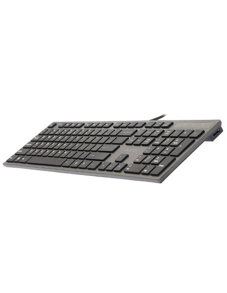 Klawiatura Membranowa A4 Tech Kv-300H A4Tkla39976 (Usb 2.0  (Us)  Kolor Czarny)