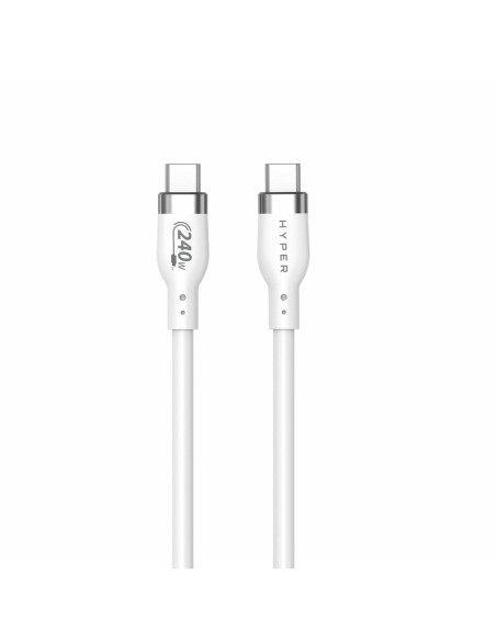 Hyper Hj4002Whgl Kabel Usb Usb 2.0 2 M Usb C Biały