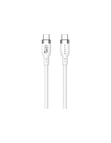 Hyper Hj4002Whgl Kabel Usb Usb 2.0 2 M Usb C Biały