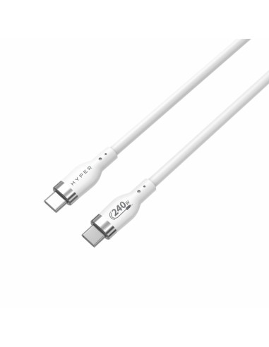Hyper Hj4002Whgl Kabel Usb Usb 2.0 2 M Usb C Biały
