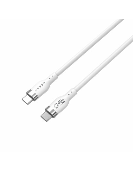 Hyper Hj4002Whgl Kabel Usb Usb 2.0 2 M Usb C Biały