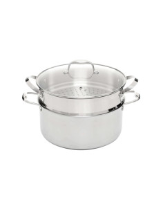 Garnek Z Powłoką Diamond Kohersen Black Cube Z Funkcją Gotowania Na Parze (28 Cm   8,3L)