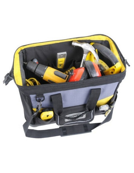 Stanley 1-96-183 Pudełko Na Narzędzia Nylon, Plastik Czarny, Szary