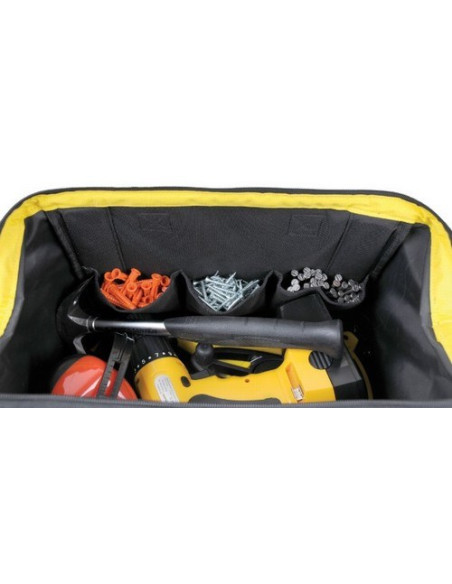 Stanley 1-96-183 Pudełko Na Narzędzia Nylon, Plastik Czarny, Szary