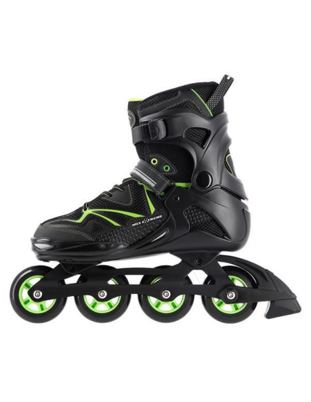 Łyżworolki Nils Extreme Na9022 Czarno-Zielone Rozm. 40