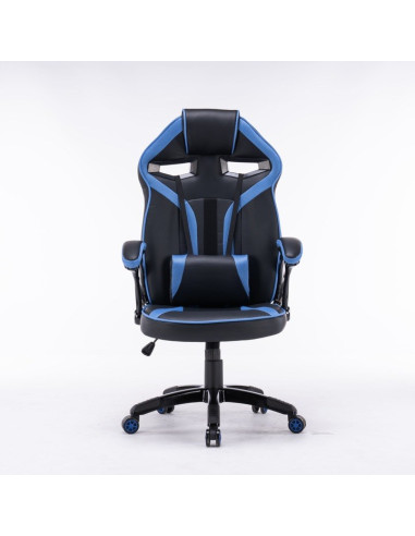 Fotel Obrotowy Gamingowy Krzesło Drift Niebieski