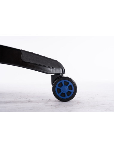 Fotel Obrotowy Gamingowy Krzesło Drift Niebieski