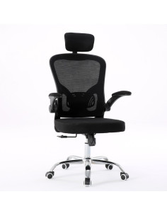 Fotel Obrotowy Dory - Czerń