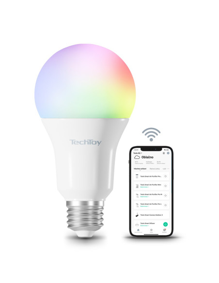 Inteligentna Żarówka Tesla Rgb 11W E27 3Szt.