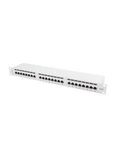 Patch Panel Lanberg Pps6-1024-S (1U  Kat. 6  24Xrj-45)