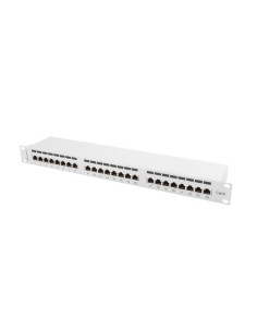 Patch Panel Lanberg Pps6-1024-S (1U  Kat. 6  24Xrj-45) 2