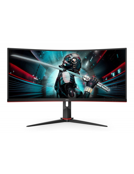 Aoc G2 Cu34G2X/Bk Monitor Komputerowy 86,4 Cm (34") 3440 X 1440 Px Quad Hd Led Czarny