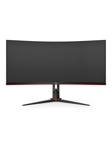 Aoc G2 Cu34G2X/Bk Monitor Komputerowy 86,4 Cm (34") 3440 X 1440 Px Quad Hd Led Czarny