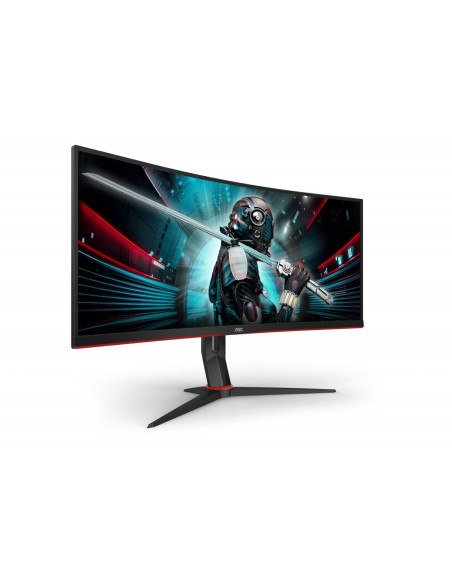 Aoc G2 Cu34G2X/Bk Monitor Komputerowy 86,4 Cm (34") 3440 X 1440 Px Quad Hd Led Czarny