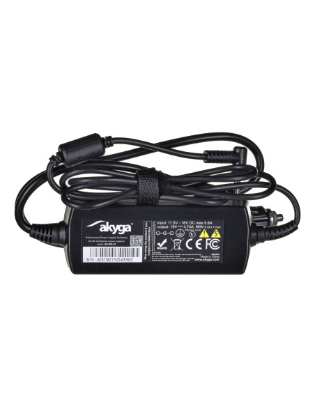 Zasilacz Akyga Ak-Nd-43 Do Notebooka Acer (19 V  4,74 A  90W  5.5 Mm X 1.7 Mm)